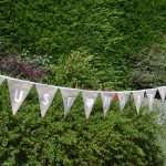 Wedding bunting: "Just Married"